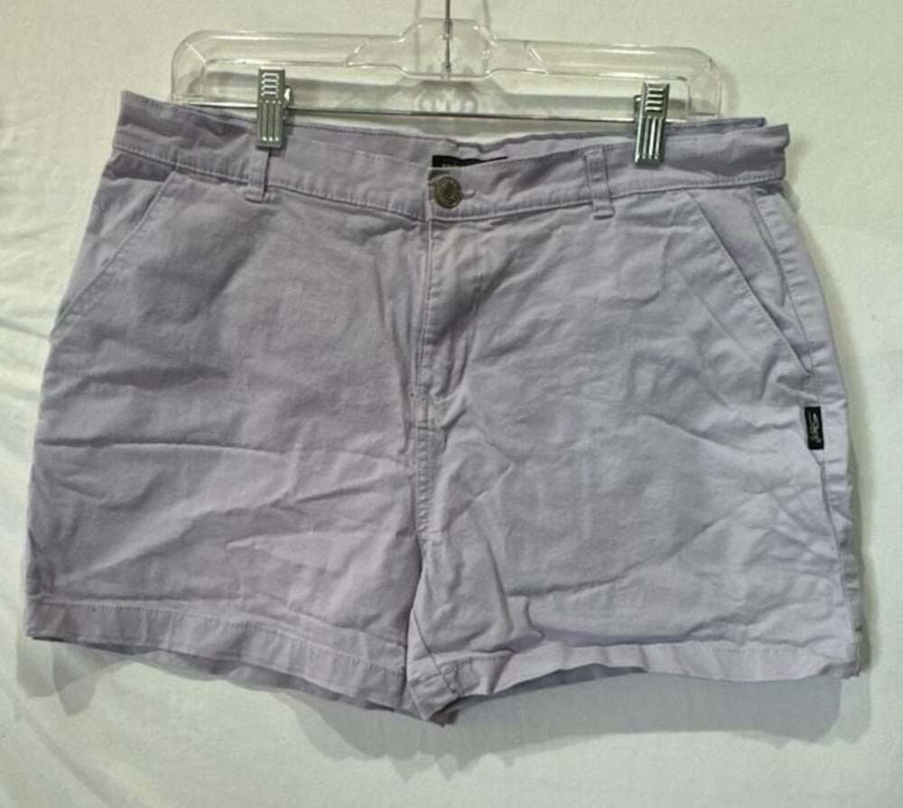 651 Silver Jeans Co. Women's Lavender Chino Shorts Size 14